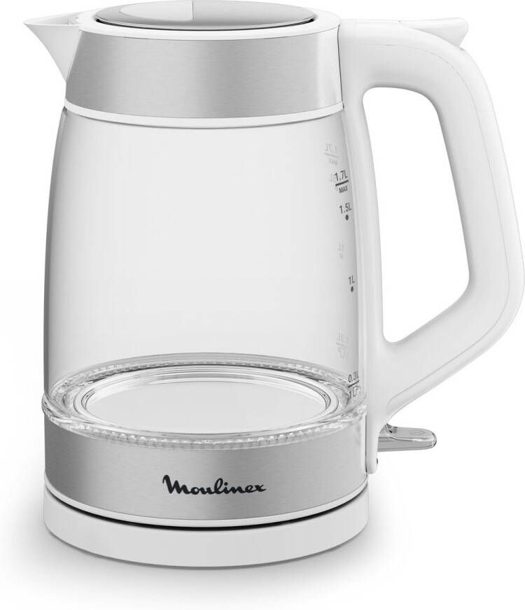 Moulinex Glass Kettle BY6R5130 – Glazen Elektrische Waterkoker – Elegant & Nauwkeurig – Druppelvrije Tuit – Uitneembaar Antikalkfilter – 1 7L Waterkoker - Foto 2