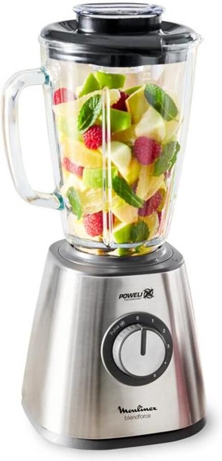 Moulinex HM41K110 Prep'Line bakken met kindermixer 450 W 5 snelheden turbo gardes + roestvrijstalen mixers - Foto 2