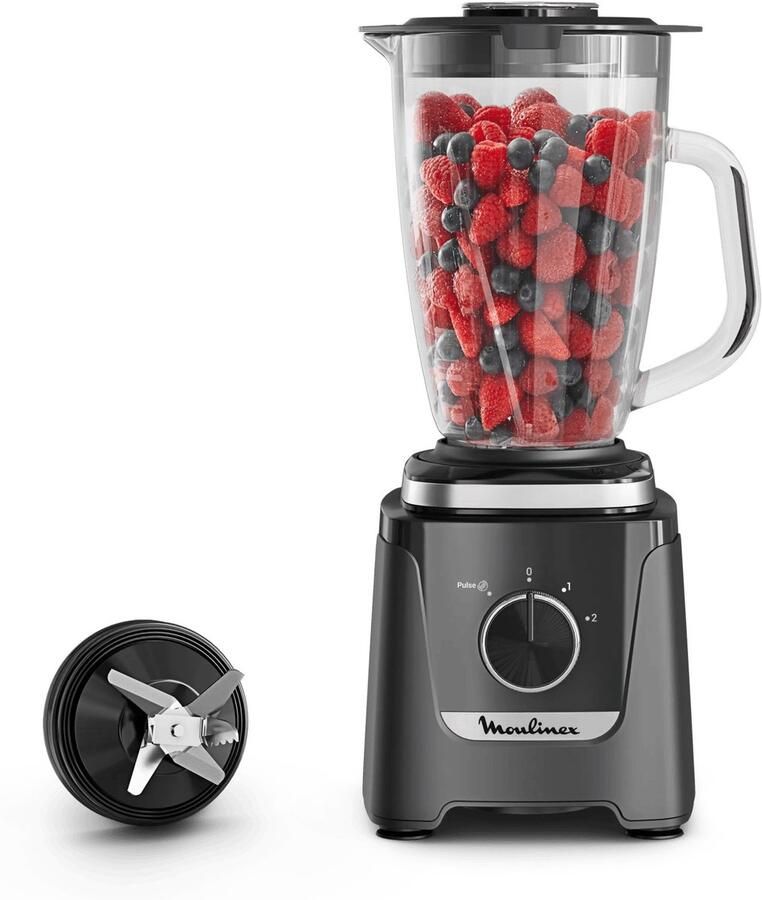 Moulinex LM5958F0 blender 1 25 l Blender voor op aanrecht 800 W Zwart