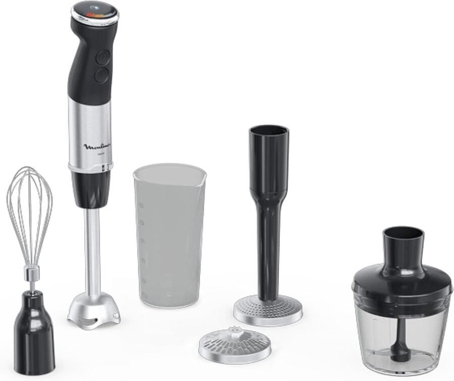 Moulinex Quickchef+ DD674810 Staafmixer 1000W 4 accessoires 20 snelheden