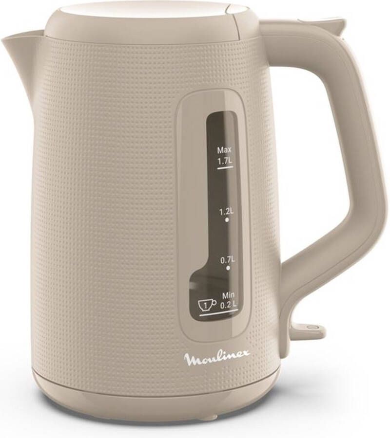 Moulinex Waterkoker Morning BY2M0B10 2400 W Warm Grijs