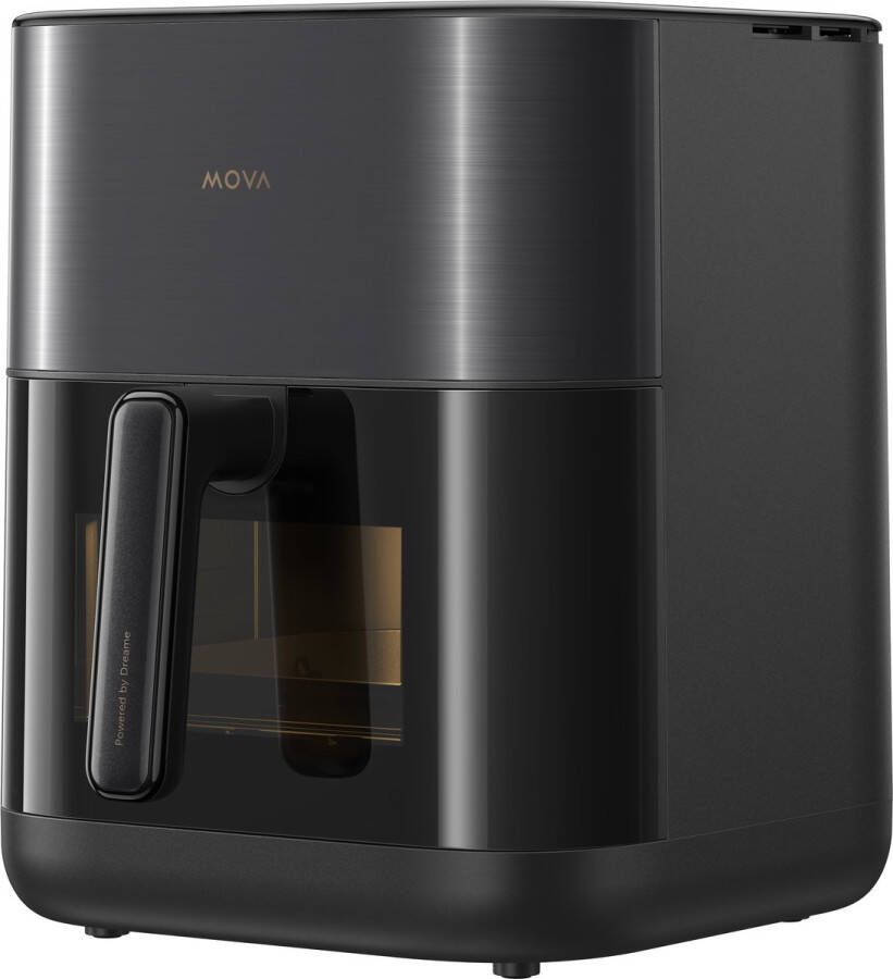 MOVA Tech AeroChef FD10 Pro Enkel 6 l Vrijstaand 1800 W Heteluchtfriteuse Zwart