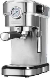 MPM Espressomachine Melkopschuimer Gemalen Koffiebonen 20 BAR RVS