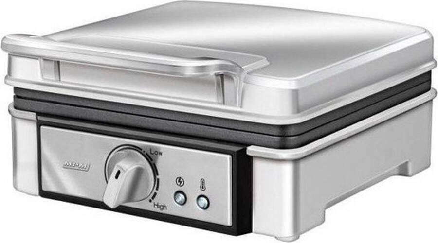 MPM Wafelijzer 1400W Zilver MGO-13