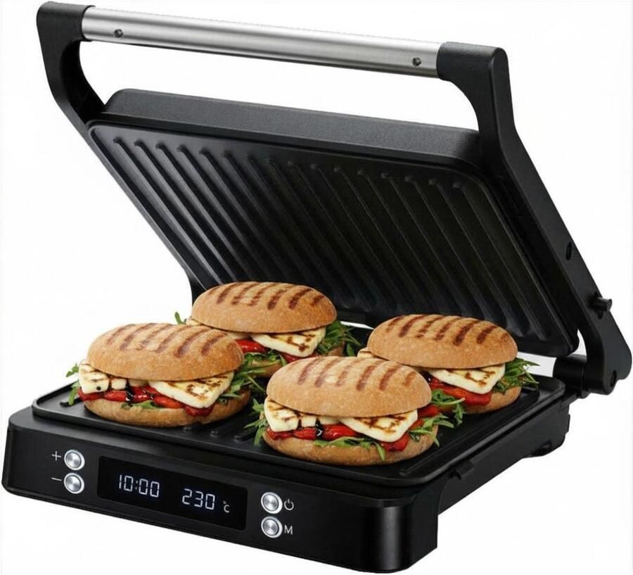 MRKK Tosti Apparaat Panini Grill Contactgrill