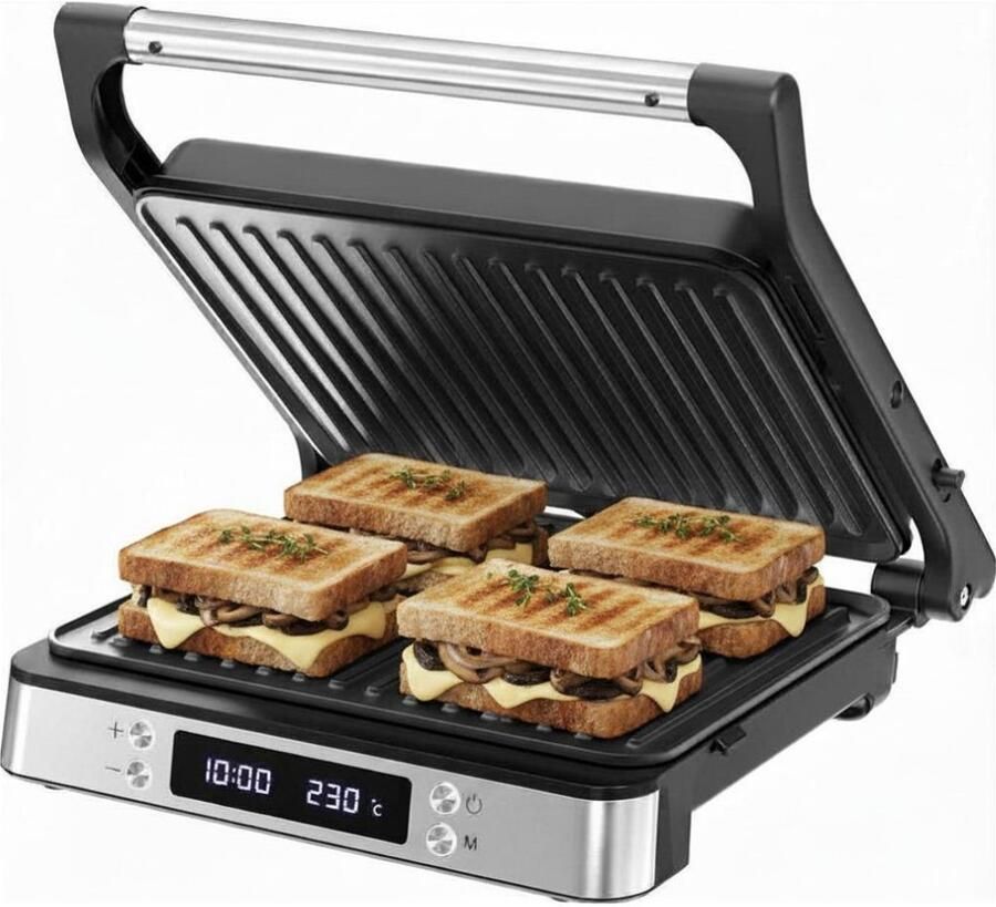 MRKK Tosti Apparaat Panini Grill Contactgrill
