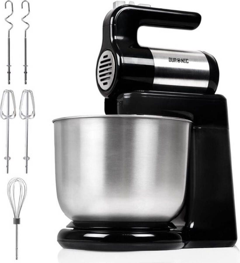 Mrs. Jones Deegmachine Kneedmachine met 5 Standen Deegmixer 2 in 1 300W