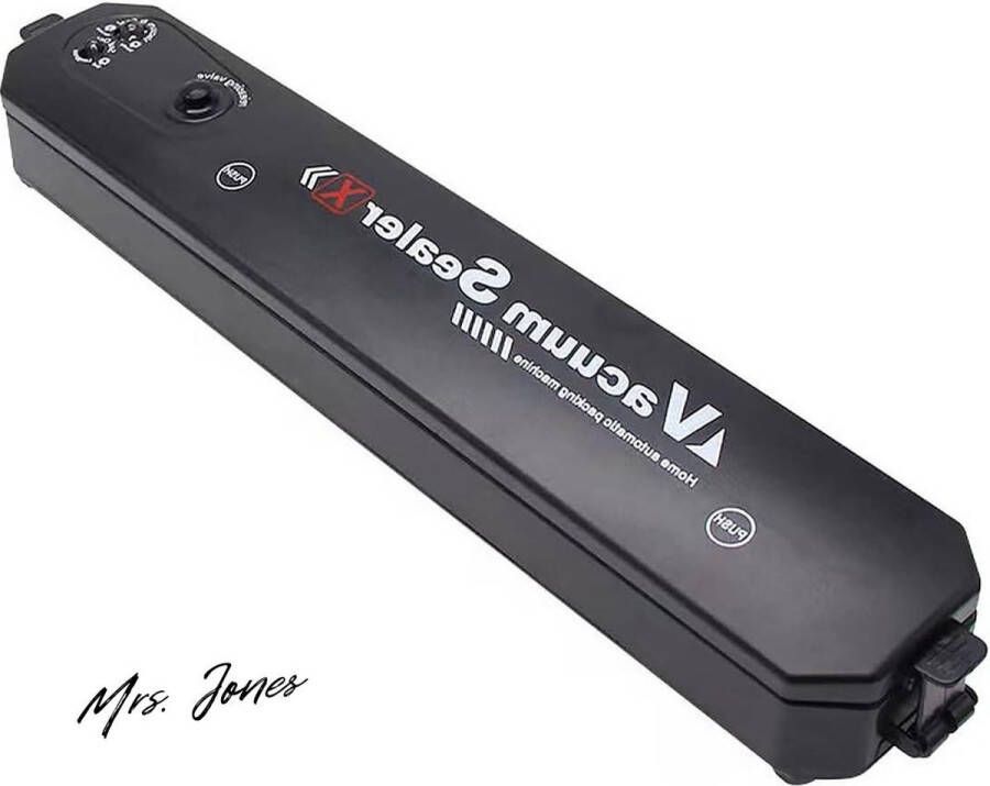 Mrs. Jones Vacuüm Sealer Machines Automatische Voedsel Sealer Machine One-Touch Vacuüm Sealing Voor Droge Voedsel En Vloeibare Stof Met 10 Stuks Gratis Seal Zakken Sealer Machine Sealing Apparaat