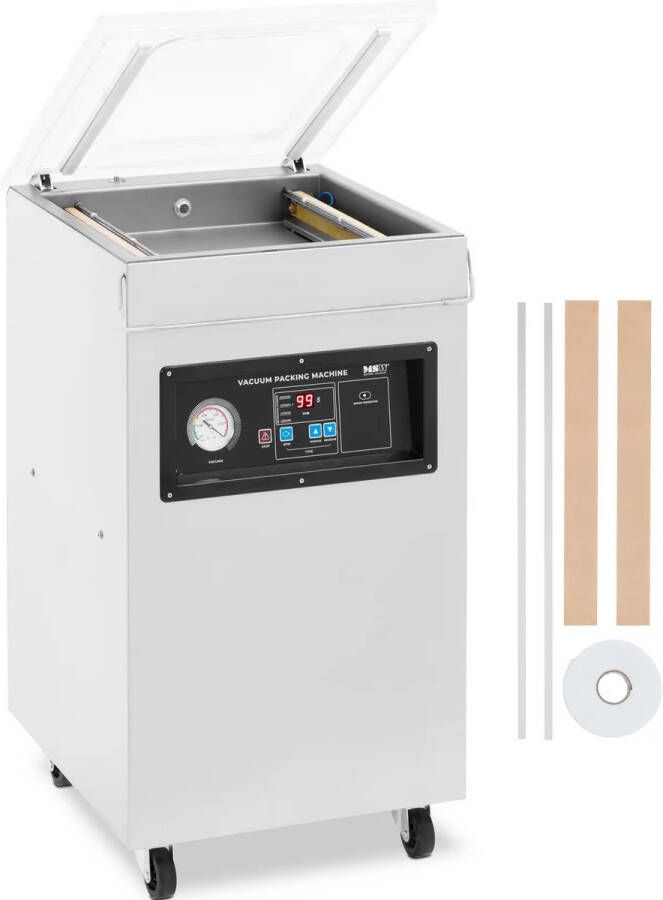 MSW Vacumeerapparaat voor levensmiddelen 900 B 40 cm roestvrij staal - Foto 2