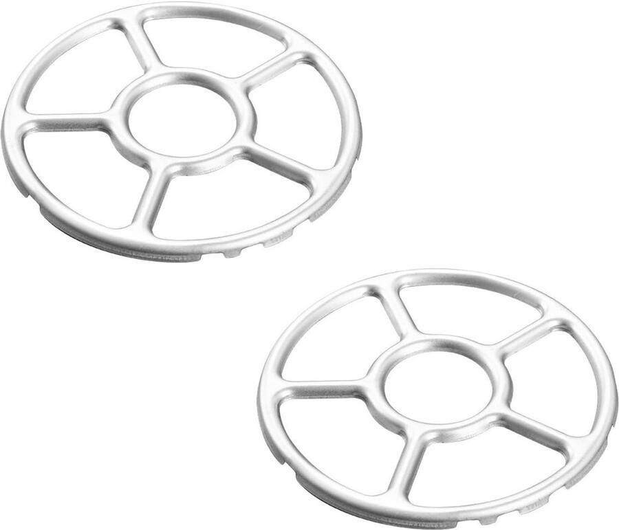 Multifunctionele Gasring Reducer Set van 2 Stuks voor Kookplaat Antislip Kookring en Universele Kookrek Ideaal voor Gasfornuis en Kooktoestellen