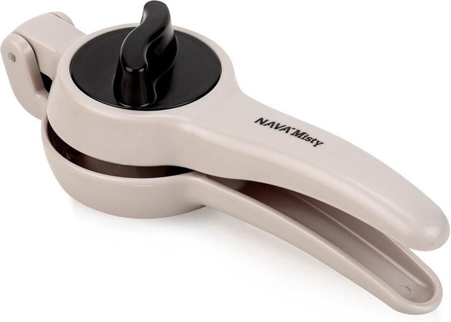 Nava Misty Handmatige Citruspers Beigekleurige Kunststof Geschikt voor Vaatwasser