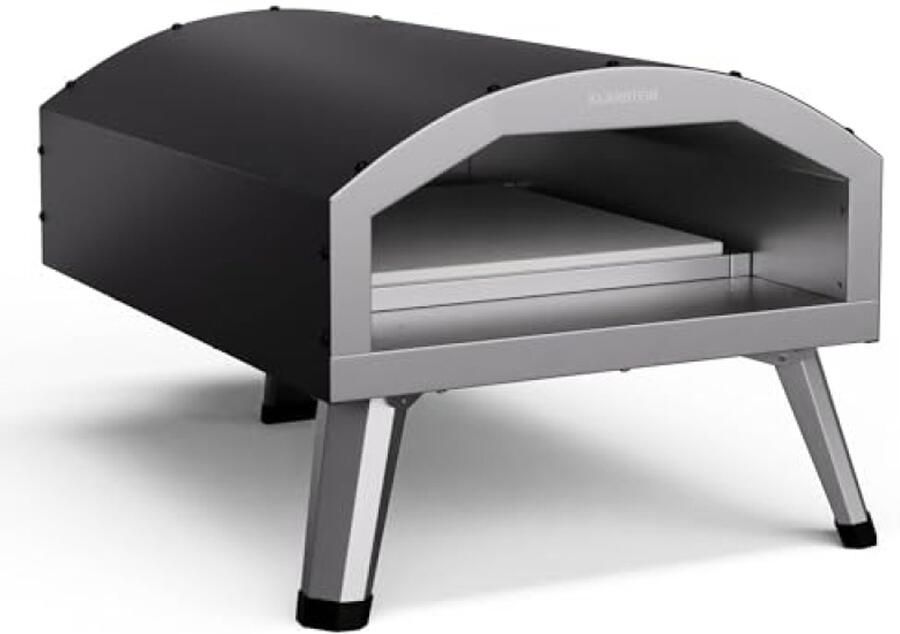 Navy Elektrische Pizzaoven 30 5 cm Dubbel verwarmingselement 500°C met thermometer