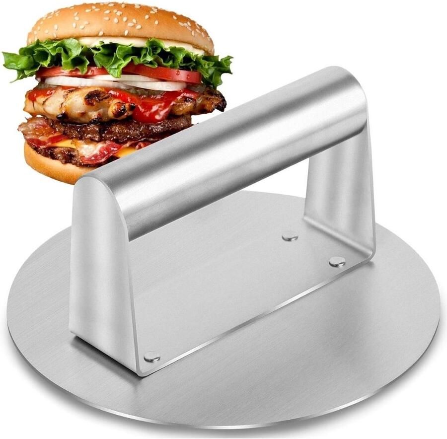 NBAP Burger Smasher Grill Press Gietijzeren Bakplaat