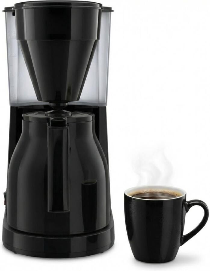 NBAP Koffiezetapparaat met Thermoskan Koffiemachines Zwart