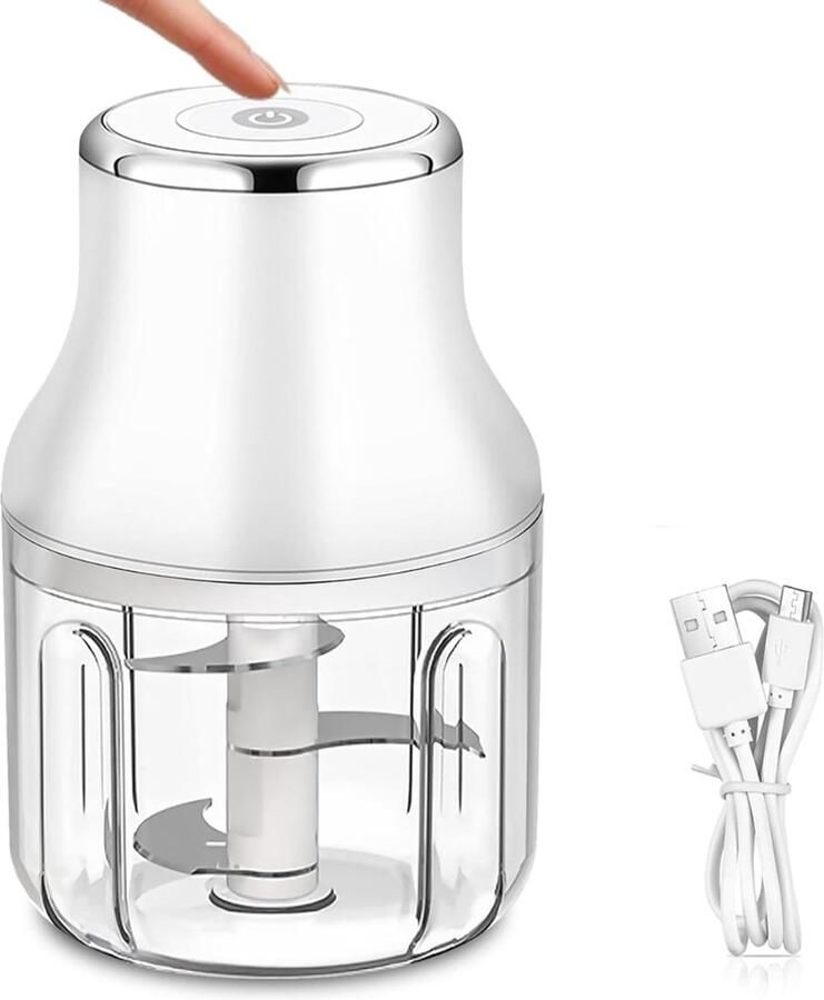 NbyMe Elektrische Groentesnijder Multifunctioneel Vleesmolen Gehaktmolen Uiensnijder RVS Top Kwaliteit