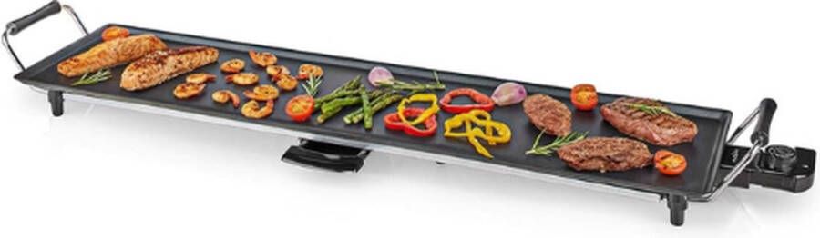 Nedis Gourmetstel Gourmetset Gourmetplaat Gourmetstel 8 personen Grilplaat Raclette Grill Grillplaat Inductie Grillplaat Electrisch