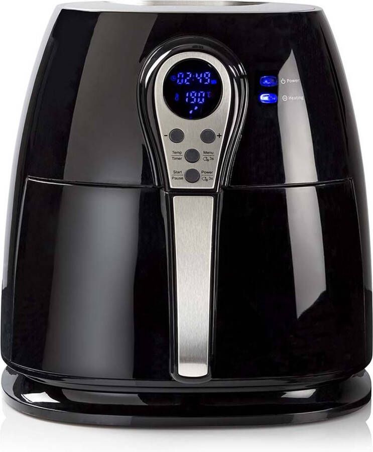 Warehousesupply Digital Hetelucht friteuse 3 L 60-minute timer 6 preset programs