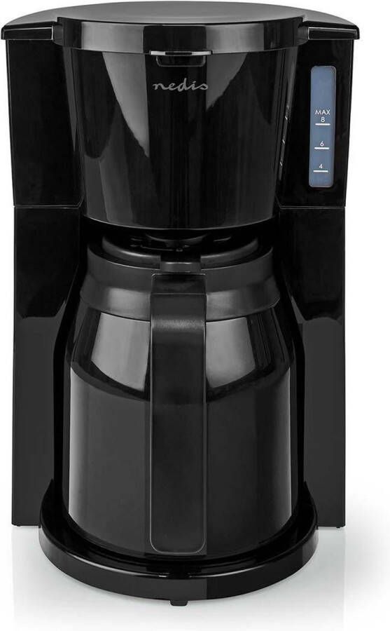 Nedis Koffiezetapparaat Filter Koffie 1.0 l 8 Kopjes Zwart