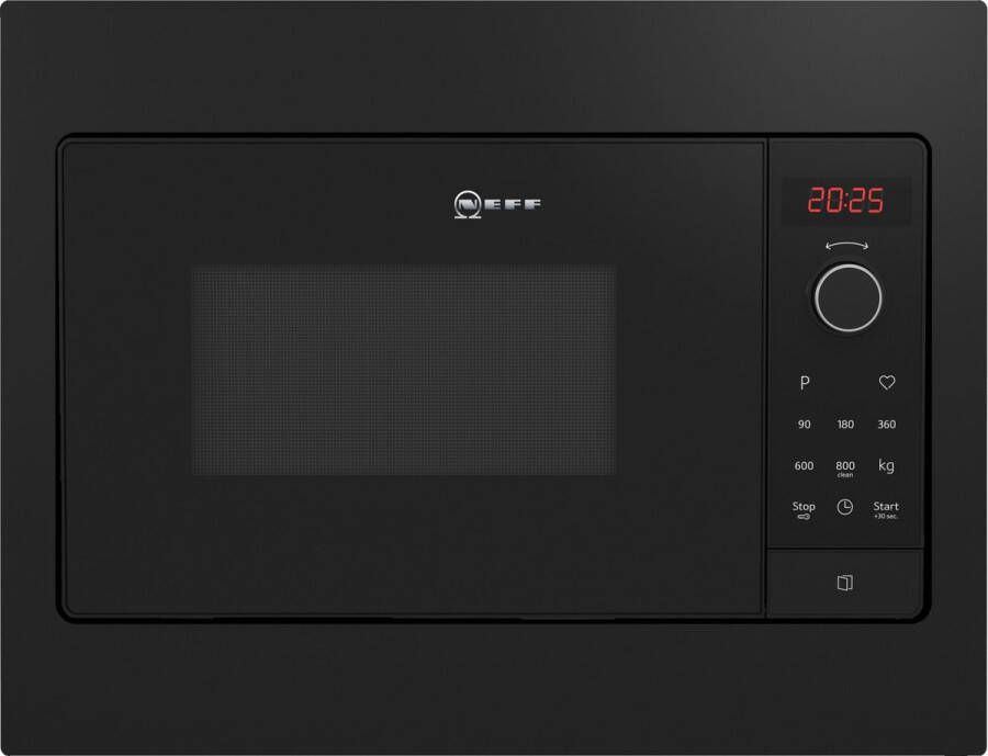 Neff HLAWG25S3 magnetron Zwart Solo-magnetron Ingebouwd 20 l 800 W - Foto 3