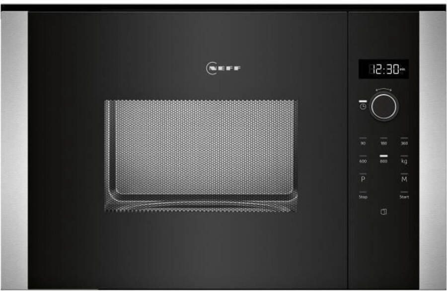 Neff Inbouwmagnetron N50 HLAWD23N1F Roestvrij staal 20 L 38 2 x 59 4 x 31 7 cm