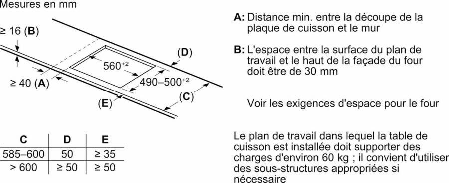 Neff inductie kookplaat 60cm 4 branders 7400w zwart T66FTX4L0 - Foto 2