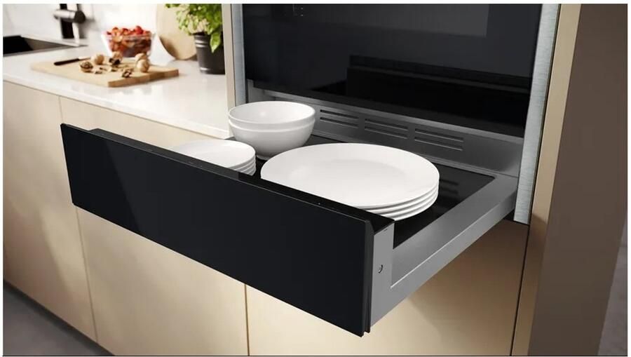 Neff warmhoudlade 14cm zwart N24HA11N1
