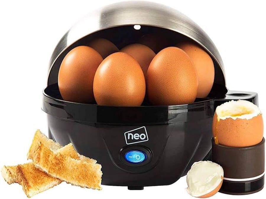 Steamhazard Eierkoker Electrisch 7 Eieren Koken Pocheren Groente stomen Automatische uitschakel beveiliging - Foto 2