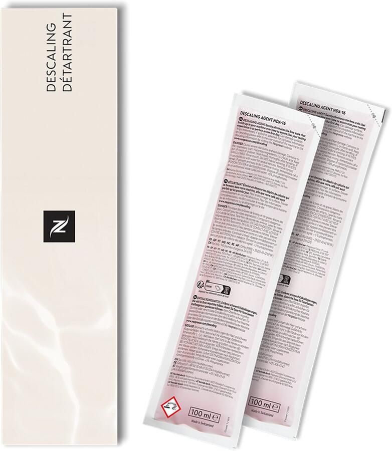 Nespresso Ontkalkingskit Koffiemachineontkalker 4 x 100ml