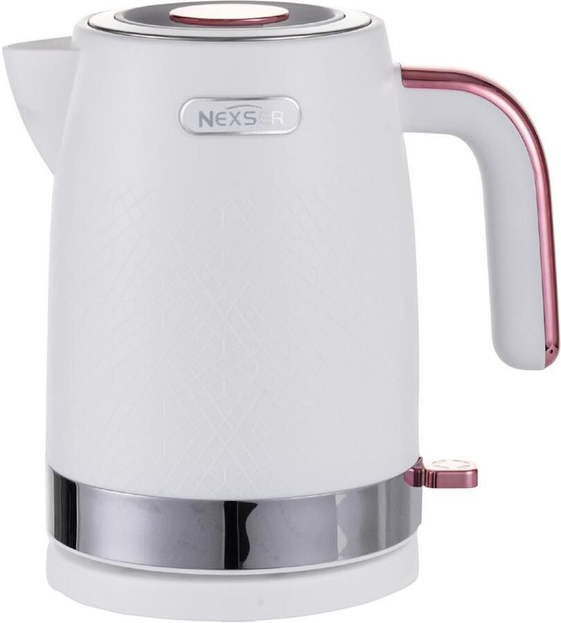 Nexser 1.7L Elektrische Waterkoker – 1850W – Snelkookfunctie – 360° Draaibare Basis – Automatische Uitschakeling – Veilig & Stijlvol