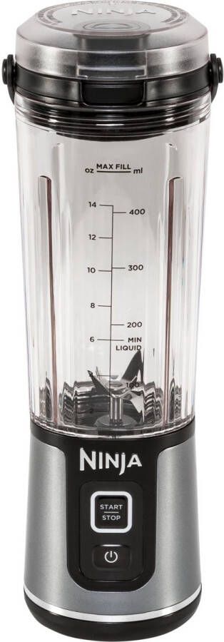 Ninja Blast Blender-To-Go Draagbare Blender USB Oplaadbaar 700 Watt Krachtig Vermogen Smoothie Maker Blauw BC151EUBK