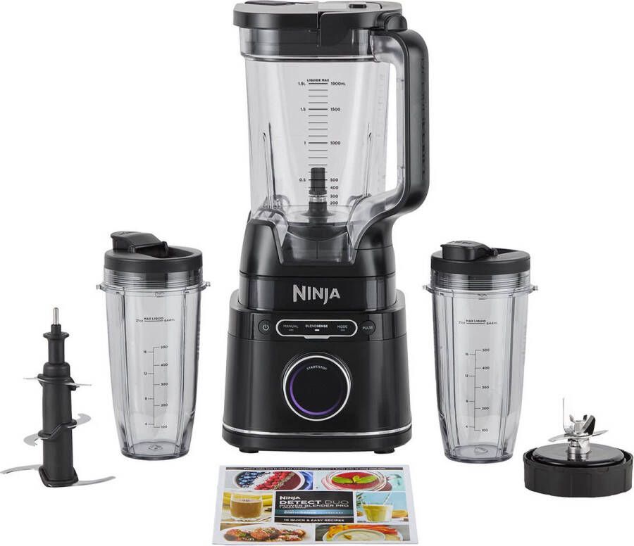 Ninja Detect 2-in-1 Blender en Smoothie Maker BlendSense Technologie 2024 Model IJscrusher 1200 Watt TB301EU - Foto 3