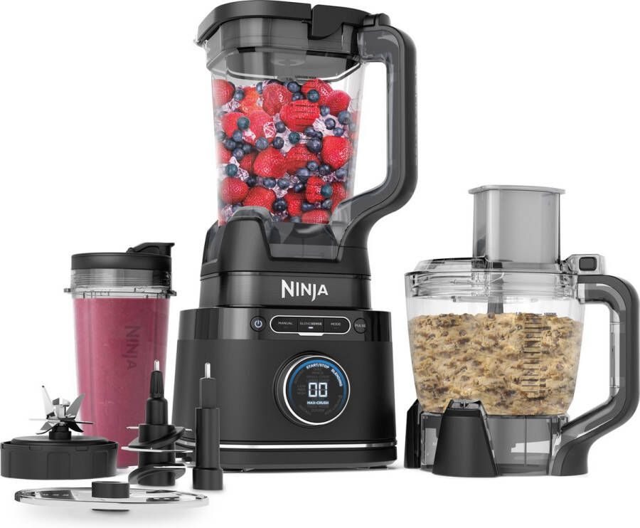 Ninja Detect 3-in-1 Foodprocessor Blender en Smoothie Maker BlendSense Technologie 2024 Model IJscrusher 1200 Watt TB401EU - Foto 2