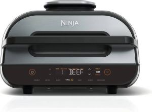 NINJA Airfryer En grill Foodi max AG551EU 3 8 l inhoud incl. digitale temperatuursensor en verdere accessoires