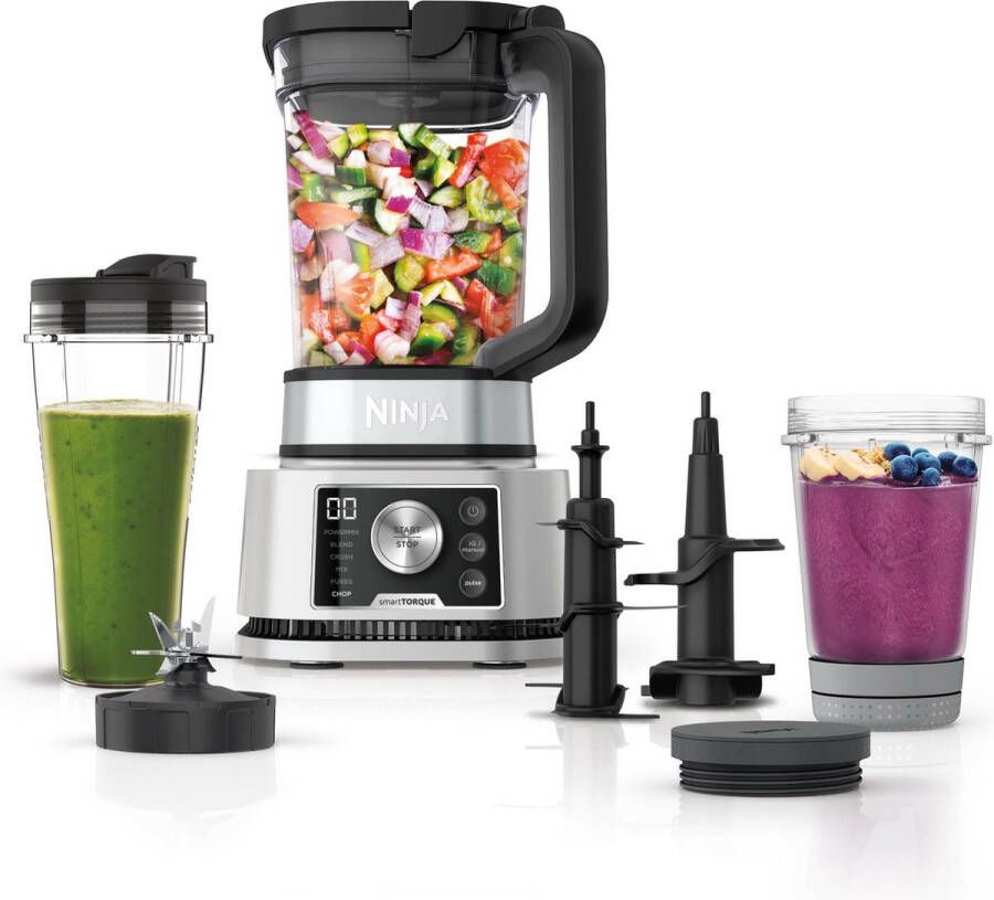 Nutri Ninja Foodi CB350EU Power Nutri 3-in-1 Blender-to-go Food processor 1200 Watt Auto-iQ