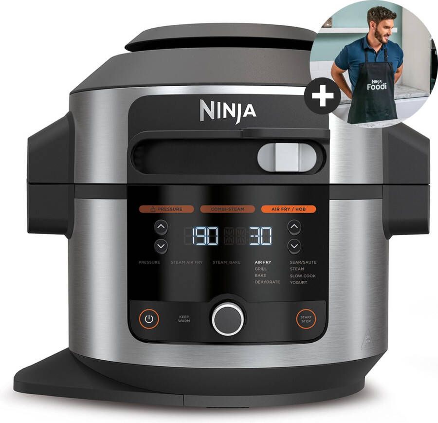 Ninja Foodi OL550EU Multicooker 11 Kookfuncties 6 Liter Inclusief Airfryer Stomen Grillen Pressure - Foto 2