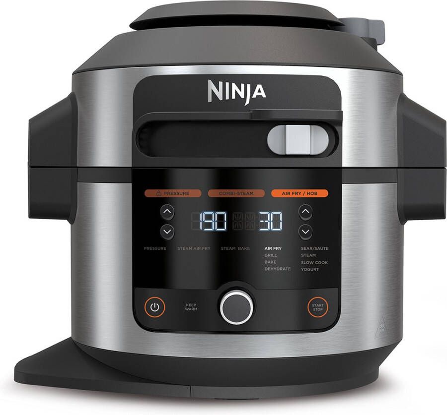 Ninja Foodi OL550EU Multicooker 11 Kookfuncties 6 Liter Inclusief Airfryer Stomen Grillen Pressure