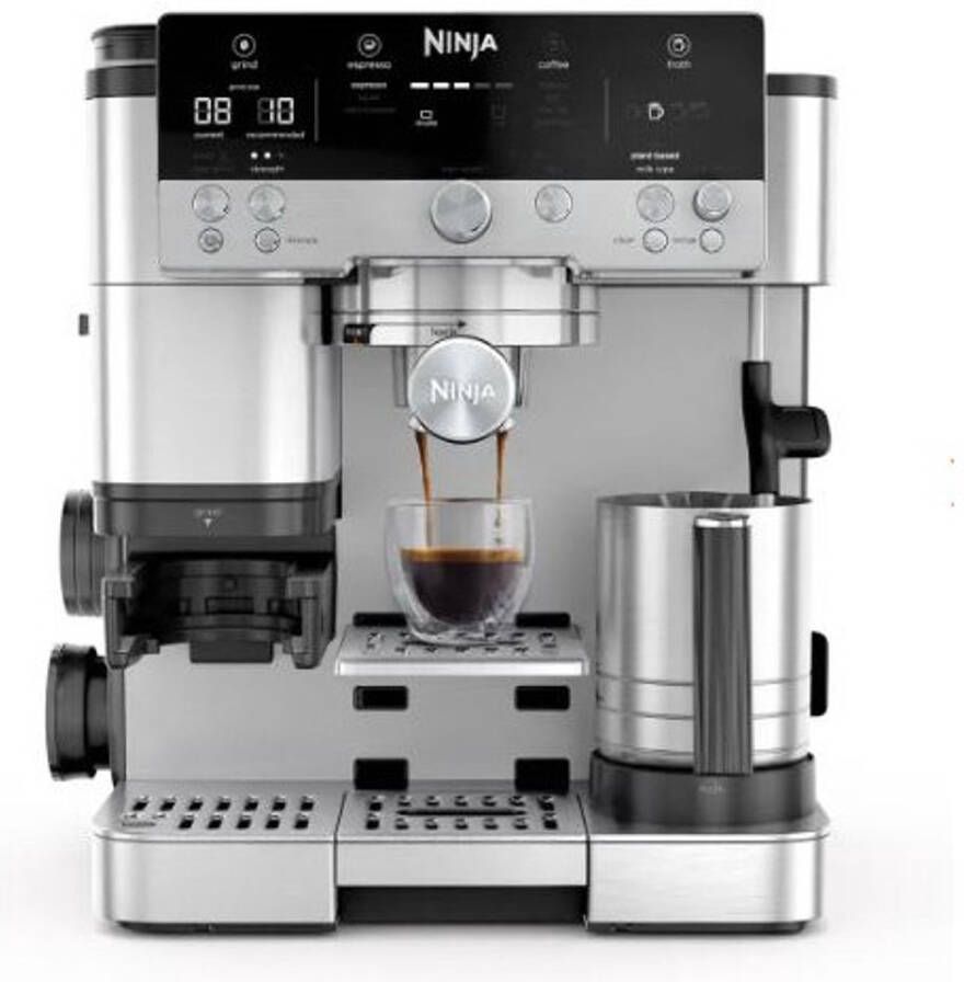 Ninja Luxe Café Premier 3-in-1 Espressomachine en Filterkoffiezetapparaat met Melkopschuimer ES601EU