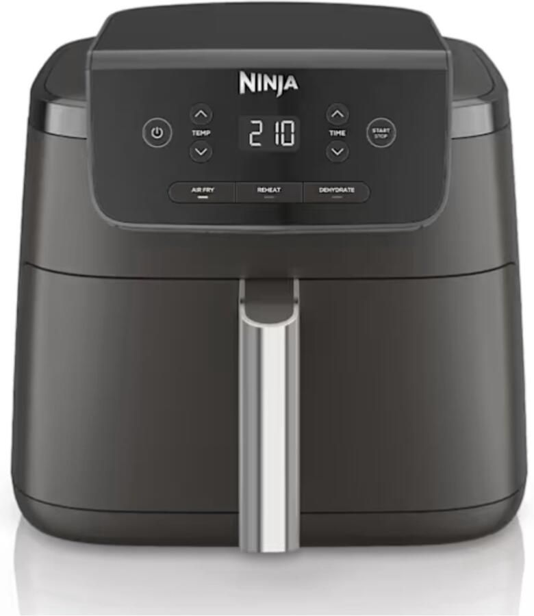 Ninja Airfryer 4 7 liter Single drawer Airfryen Drogen en Opwarmen Knapperig resultaat minder vet lager energieverbruik AF110EU