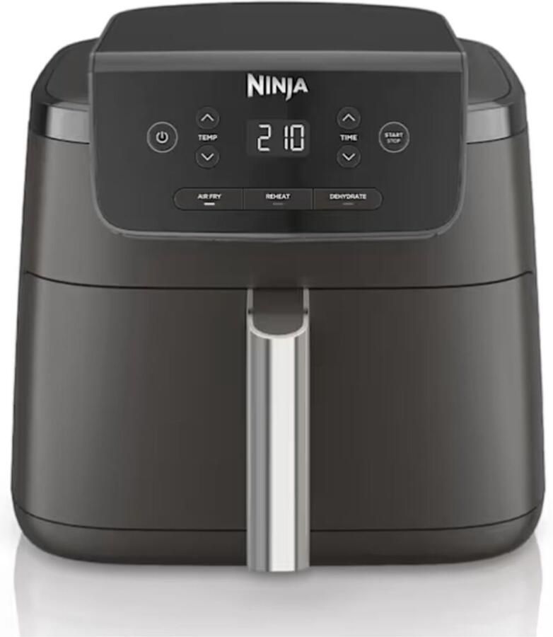Ninja Airfryer 4 7 liter Single drawer Airfryen Drogen en Opwarmen Knapperig resultaat minder vet lager energieverbruik AF110EU