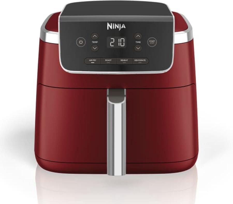 Ninja Airfryer XL PRO AF140EUCM 4 7 liter Vrijstaand Heteluchtfriteuse Cinnamon Rood met 4 kookprogramma's Beste Koop - Foto 2