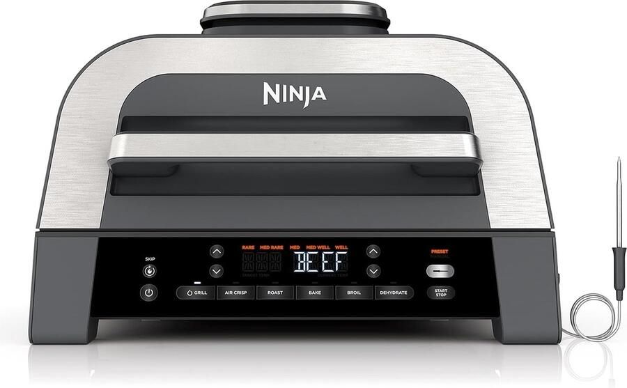 Ninja DG551EU friteuse Enkel 3 8 l Vrijstaand 1760 W Heteluchtfriteuse Zwart Zilver - Foto 2