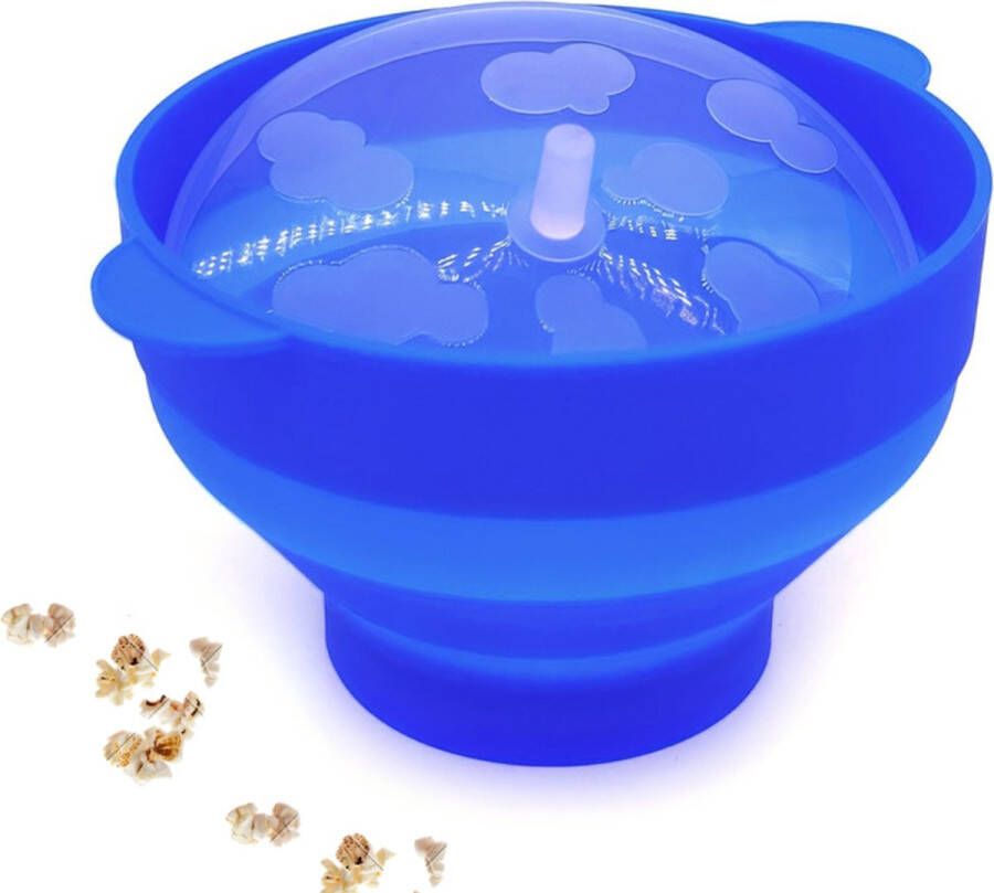 Nivard Popcornmakers Popcornpan Popcorn Machine Mini Popcorn Machine Blauw
