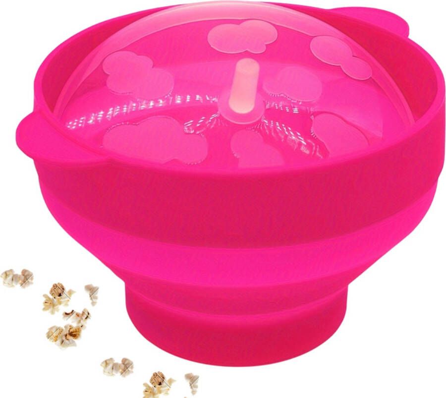 Nivard Popcornmakers Popcornpan Popcorn Machine Mini Popcorn Machine Roze