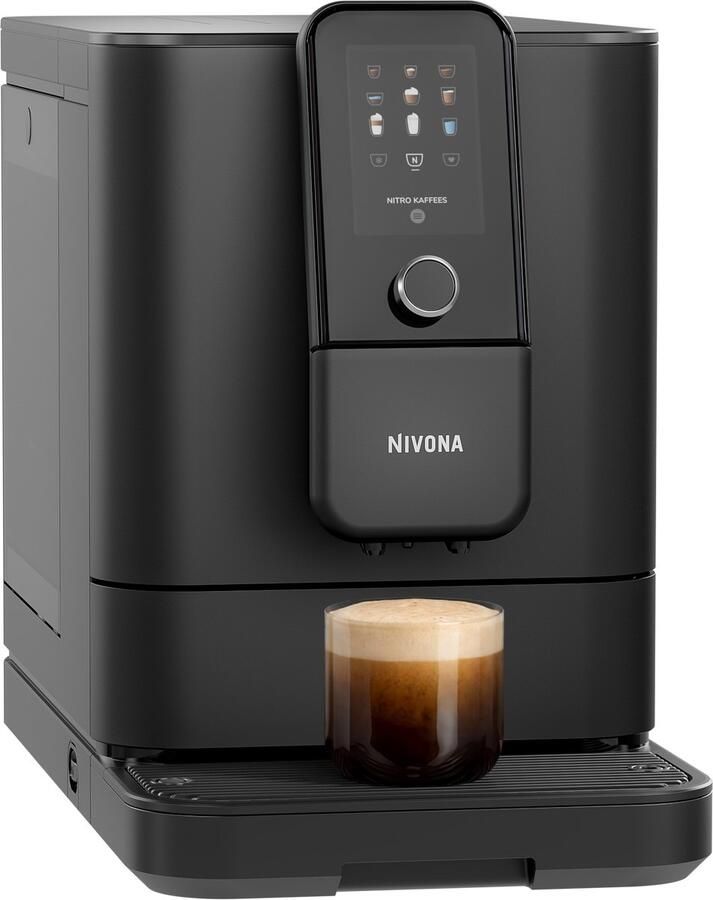 Nivona NIVO 8111 –Zwart- Volautomatische koffiemachine- met Nitro Coffee