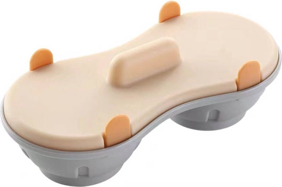 Nixnix Magnetron eierstomer Oranje Eipocheerder 2 eieren