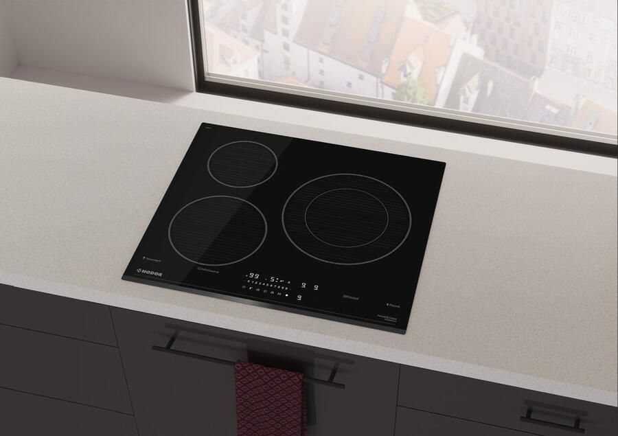 Nodor IH N6286 BK Zwart Ingebouwd 60 cm Inductiekookplaat zones 3 zone(s)