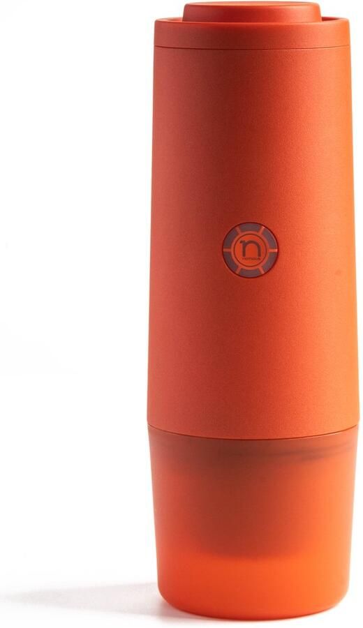 Nomious Prime Brew Orange Oranje Draagbare espressomachine & portable espresso maker Electrische koffiemachine voor koffie onderweg Mini espresso apparaat met barista-kwaliteit Gemakkelijk mee te nemen op reis camping of kantoor - Foto 2