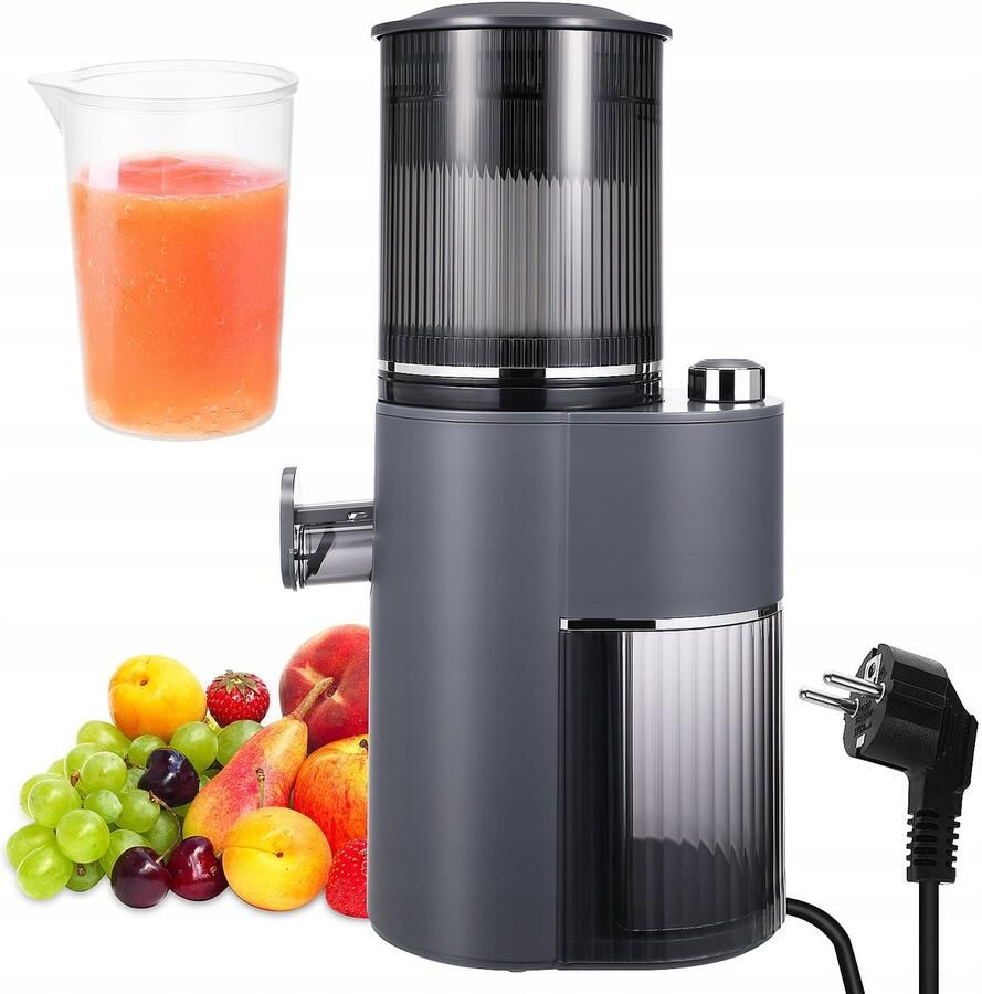 No No Slow Juicer Koudpers Sapcentrifuge 350W Masticerende Sapmaker voor Maximale Vitamines Stille Elektrische Juicer