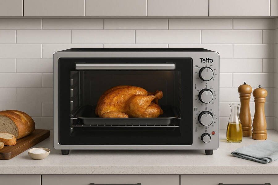 Nordeliv – Luxe Oven (Grijs) Scandinavisch Design Maximale Functionaliteit