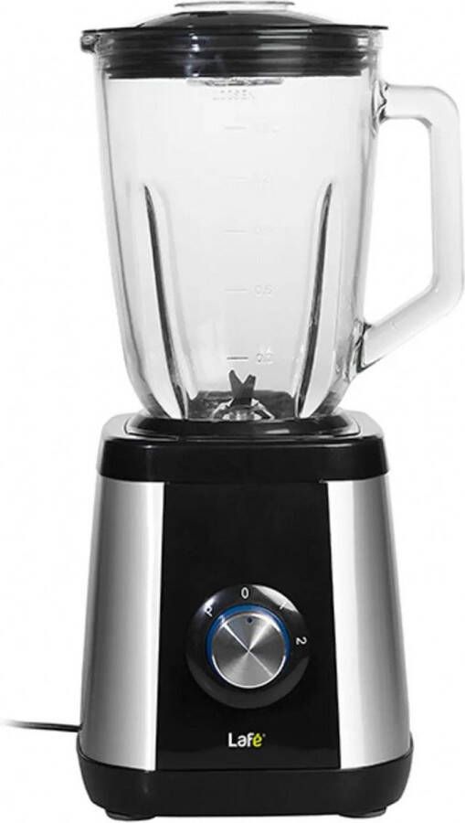 Lafe Blender met glazen beker voor smoothies Staafmixer 2 snelheden 600 W Power Mix - Foto 2